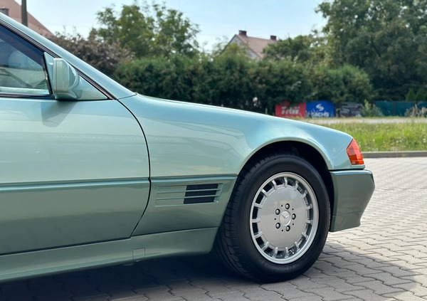 Mercedes-Benz SL cena 145000 przebieg: 99992, rok produkcji 1992 z Kraków małe 704